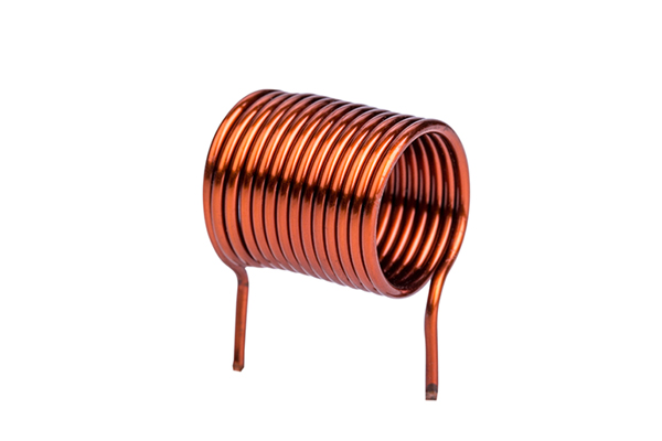 Round wire coil