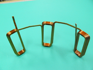 Rectangular-shaped/flat wire/ Edgewise rectangular/ Trapezoidal shaped/continuous winding
