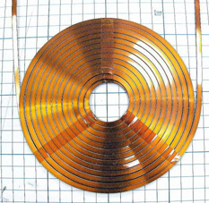 Circular shape/flat wire/ Edgewise winding/ Double pancake/ α winding/alpha winding