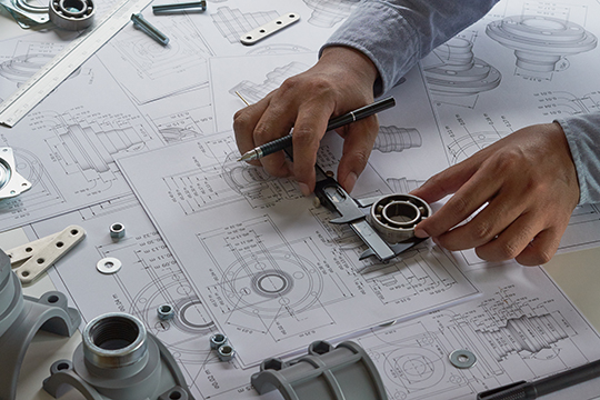 技術力　図面通りの高品質な仕上がりを