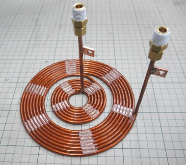 銅管、銅パイプ、冷却コイル